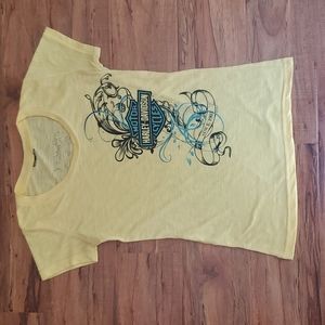 Harley Davidson Rubber City Akron T Shirt